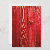 5 x 7 Uitnodiging tot uitzending van een bruiloft (Achterkant)