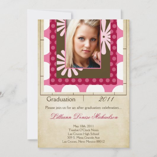 5 x 7 Weekmonsters Fotoaankondiging Afstuderen Kaart (Voorkant)