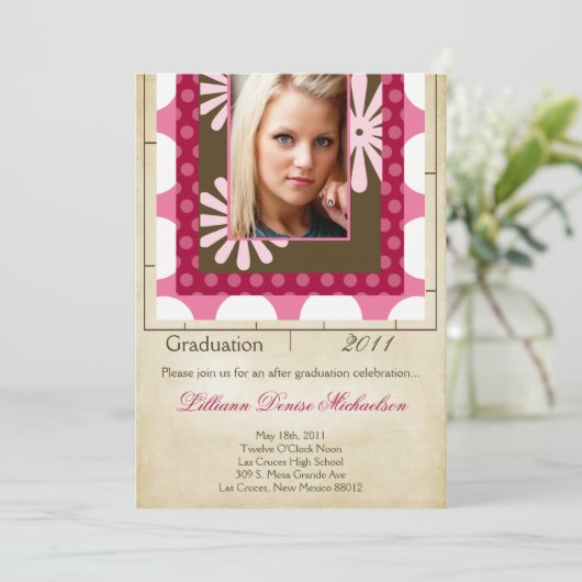 5 x 7 Weekmonsters Fotoaankondiging Afstuderen Kaart (Staand voorkant)