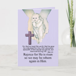 5 x 7 WENSKAART Aankondiging