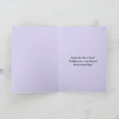 5 x 7 WENSKAART Aankondiging (Binnen)