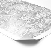 5 x 7 White Lijst Foto Foto Afdruk (Hoek)