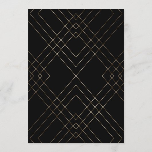 5 x 7 Wit Zwart Goud Trouwtafel Nummers (Achterkant)