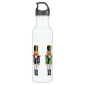 5 Xmas Nutkraker Speelgoed Soldaten Waterfles (Achterkant)