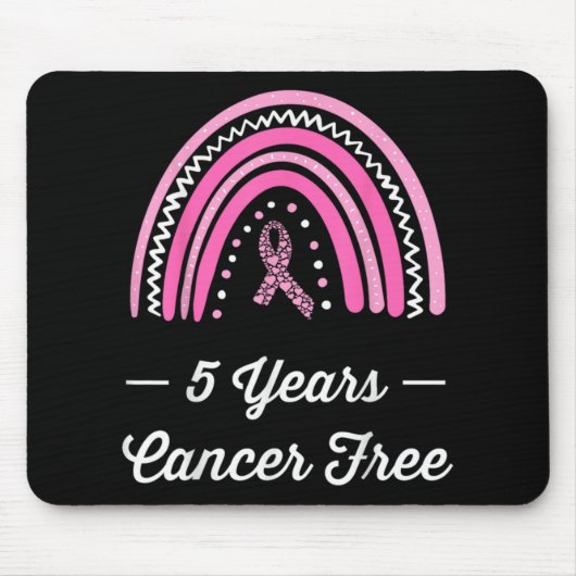 5 Years Breast Cancer Survivor  Muismat (Voorkant)