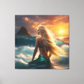 #5  Zeemeerminnenleven Canvas Afdruk (Voorkant)