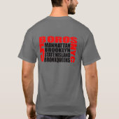 5Boros NYC T-Shirt (Achterkant)