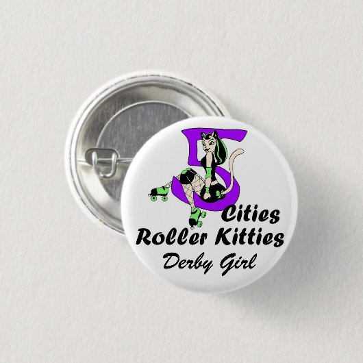 5CRK Officiële Derby GIrl Button (Voorkant /achterkant)