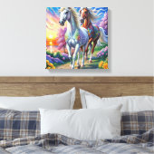 5D Diamond Painting Kit Horse Design DIY Muurkunst Canvas Afdruk (Insitu (Slaapkamer))