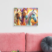 5D Diamond Painting Kit Horse Design DIY Muurkunst Canvas Afdruk (Insitu (Woonkamer))