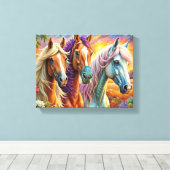 5D Diamond Painting Kit Horse Design DIY Muurkunst Canvas Afdruk (Insitu (Houten vloer))