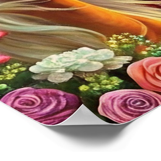 5D Diamond Painting Kit Horse Design DIY Muurkunst Poster (Hoek)