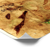 5de kaart van de vergeten Realm Poster (Hoek)