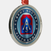 5e ARMY Metalen Ornament (Rechts)