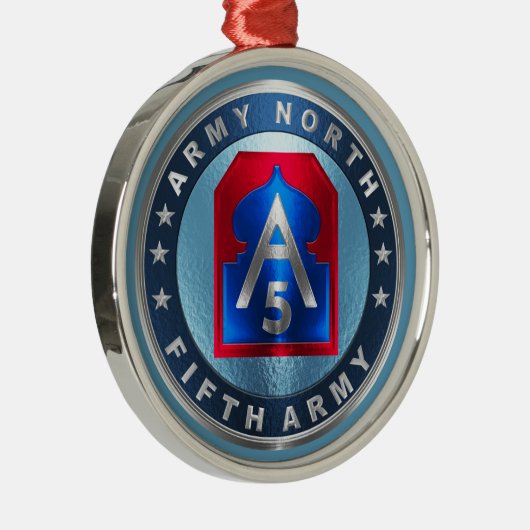 5e ARMY Metalen Ornament (Rechts)