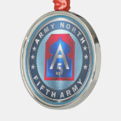 5e ARMY Metalen Ornament (Links)