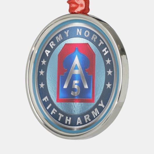 5e ARMY Metalen Ornament (Links)