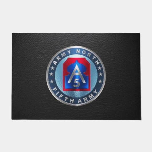 5e ARMY NORTH Deurmat (Voorkant)