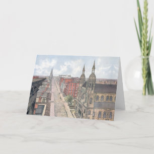 5e Avenue New York City Feestdagen Kaart