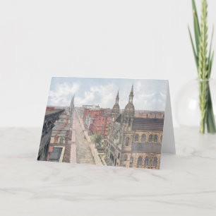 5e Avenue New York City Feestdagen Kaart