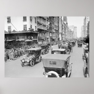 5e avenue Pasen, 1910 Poster