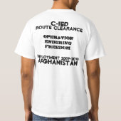 5e bataljon 3e veldartillerie t-shirt (Achterkant)