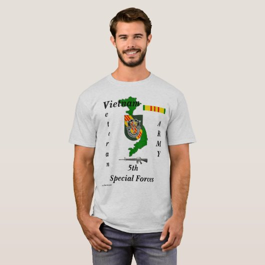 5e bijzondere strijdkrachten-W T-shirt (Voorkant volledig)