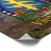 5e bijzondere troepenmacht groen berets vietnam oo poster (Hoek)