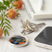 5e bijzondere troepenmacht Groene berets SF SFG SO Sleutelhanger (Zijkant)