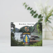 5e bijzondere troepenmacht groene berets vietnam - briefkaart (Staand voorkant)
