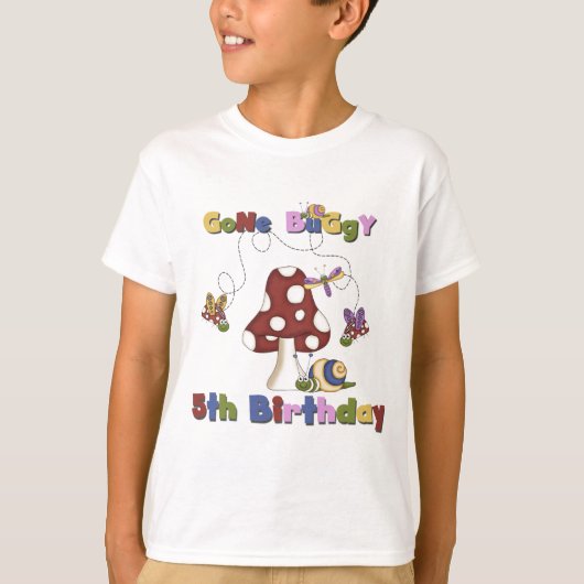5e Bug Verjaardag Tshirts en geschenken (Voorkant)