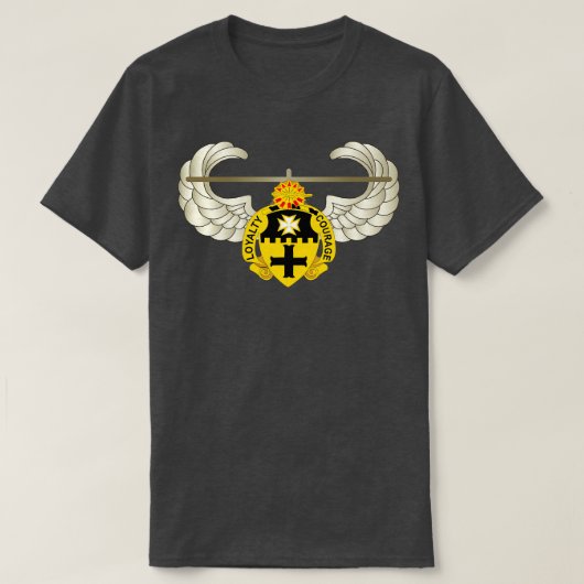 5e Cavalerie DUI w Badge wo Txt T-shirt (Design voorkant)