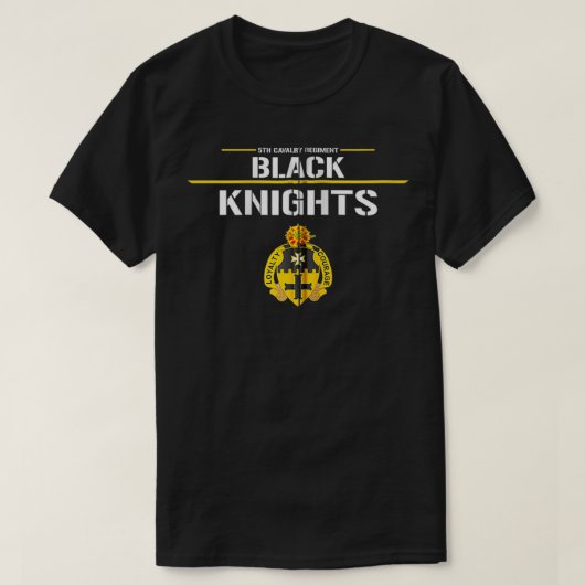 5e Cavalry Regiment Zip T-shirt (Design voorkant)