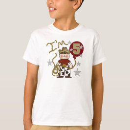 5e Cowboy Birthday T-shirt