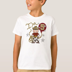 5e Cowboy Birthday T-shirt