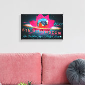 5e dimensie - omcirkeld Canvas (Insitu (Woonkamer))