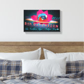 5e dimensie - omcirkeld Canvas (Insitu (Slaapkamer))