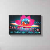 5e dimensie - omcirkeld Canvas (Voorkant)