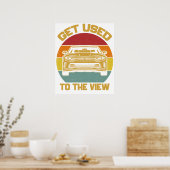 5e generatie Chevy Camaro SS RS 2 Poster (Keuken)