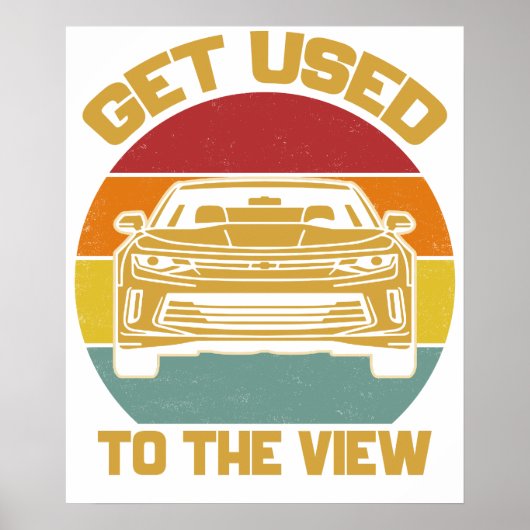 5e generatie Chevy Camaro SS RS 2 Poster (Voorkant)