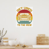 5e generatie Chevy Camaro SS RS 2 Poster (Keuken)