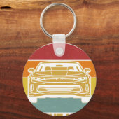 5e generatie Chevy Camaro SS RS 2 Sleutelhanger (Voorkant)