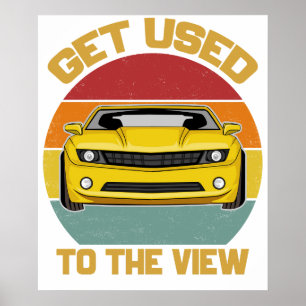 5e generatie Chevy Camaro SS RS Poster