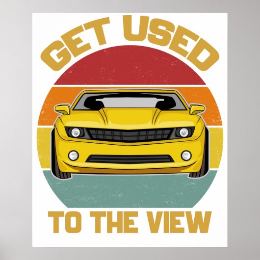 5e generatie Chevy Camaro SS RS Poster (Voorkant)
