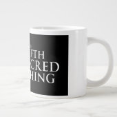 5e gescroleerde omgekeerde wervelkolom Logo Jumbo  Grote Koffiekop (Rechts)