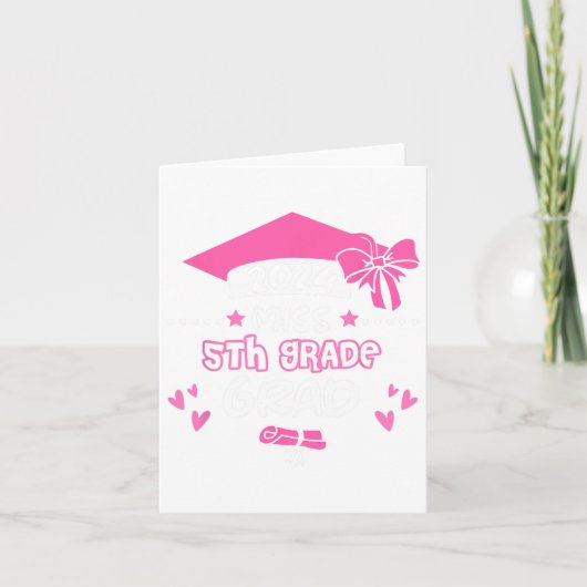 5e graad Afstudeerder Afstuderen Afstuderen CL van Kaart (Voorkant)