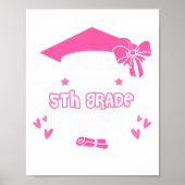 5e graad Afstudeerder Afstuderen Afstuderen CL van Poster (Voorkant)
