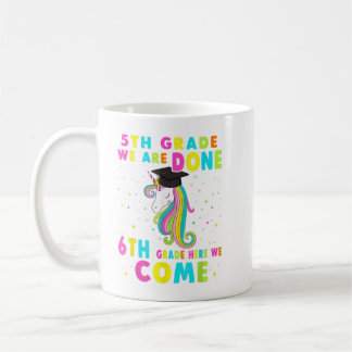 5e graad Afstuderen Magical Unicorn 543 Koffiemok