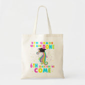 5e graad Afstuderen Magical Unicorn 543 Tote Bag (Voorkant)