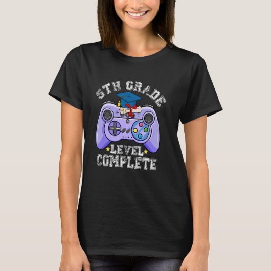 5e graad Complete Afstuderen gamingklasse 2 T-shirt (Voorkant)